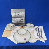 5 pc NP Place Setting with Silverware, Menu & More