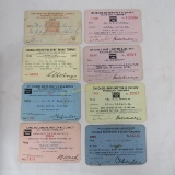 8 Chicago, Burlington & Quincy Railroad passes