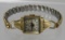 14kt Gold Dinhofer 17 jewel Robert Cart wristwatch