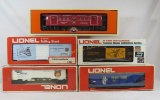 5 Lionel Advertising & Convention Box Cars