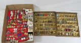 Collection of earring pairs- most are clip