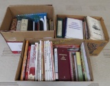 3 boxes of Cookbooks - some are local bound books