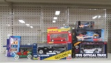 Acrylic display cases and diecast vehicles