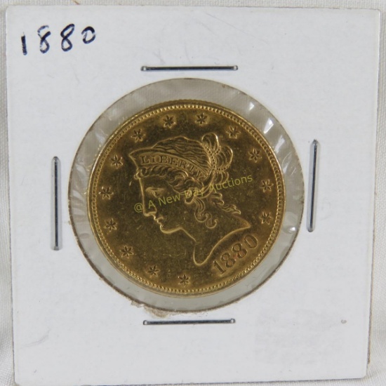 1880 $10 Gold Liberty Head