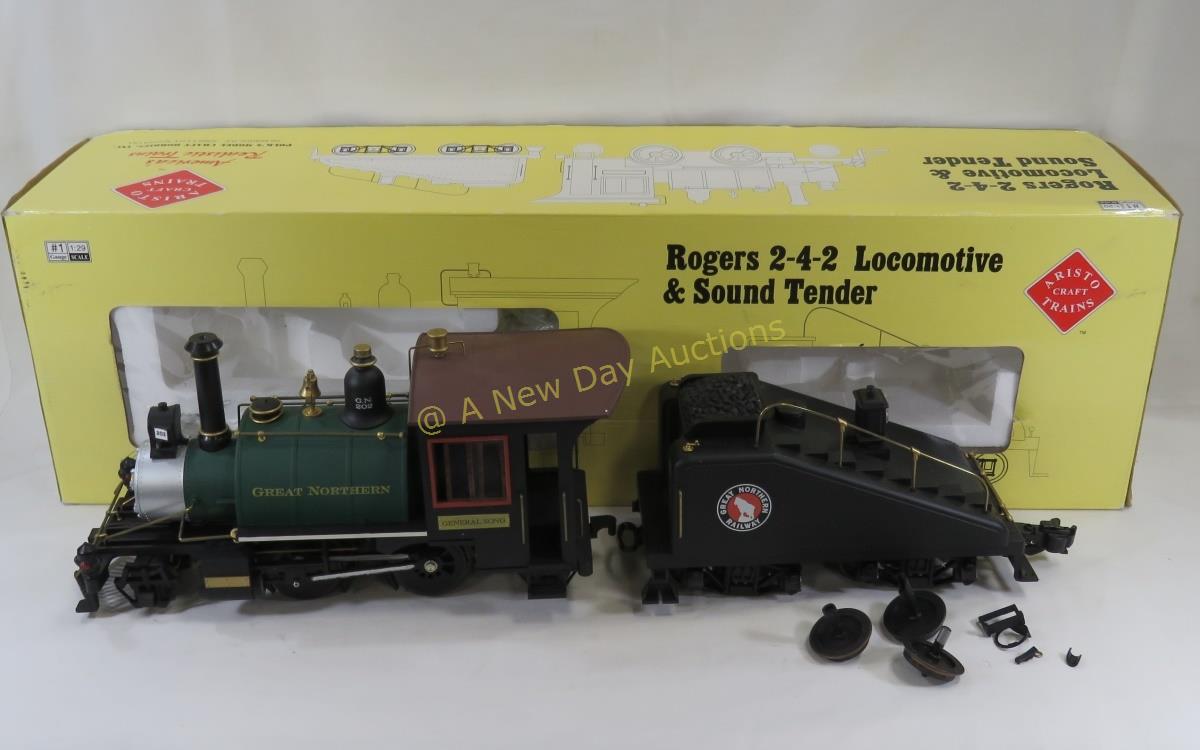 Aristo Craft Trains Rogers 2-4-2 Locomotive Proxibid