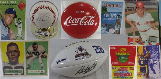 Virtual Sports Collectibles, Advertising & More