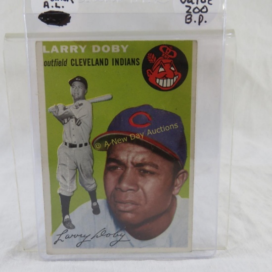 1954 Topps Larry Doby baseball card