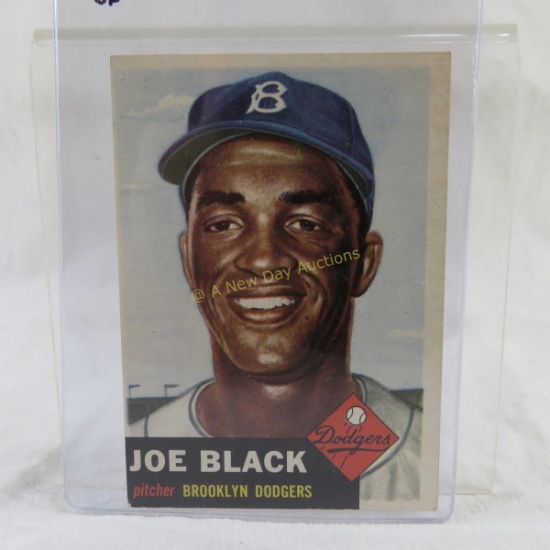 1953 Topps Joe Black baseball card