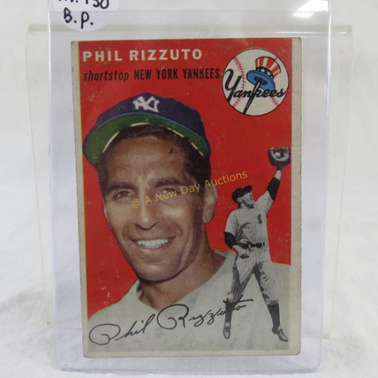 1954 Topps Phil Rizzuto baseball card