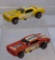 2 Hot Wheels Redlines- Snake & Mongoose Funny Cars