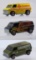 3 Hot Wheels Redline Vans-Super Van, Khaki Kooler