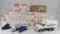 Diecast truck and trailers in boxes