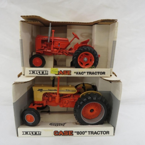 Ertl Case "800" & "VAC" tractors 1/16 scale