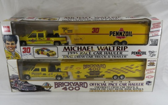 1994 Brickyard 400 car hauler & Waltrip hauler