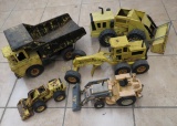 Vintage beater Tonka & other construction vehicles