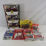 Matchbox and Johnny Lightning diecast in boxes
