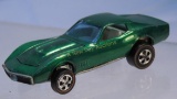 Hot Wheels Redline Custom Corvette Green
