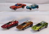 5 Hot Wheels Redlines - 3 Peeping Bombs