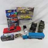 Mixed diecast cars Hot Wheels and more
