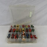 1:64 scale diecast tractor collection in case