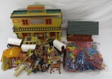 Western Valley coach Express & other plastic toys