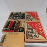 Marx Steam Type Electric Train Sets/Pieces