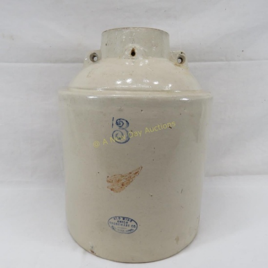 3 Gallon Red Wing Union Stoneware Ball Lock Jar