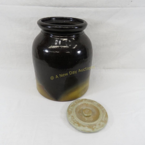 Albany Slip Yellow Variant Stoneware Preserve Jar