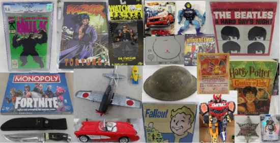 1-27-22 VIRTUAL- Toys, Games, Comics, Military