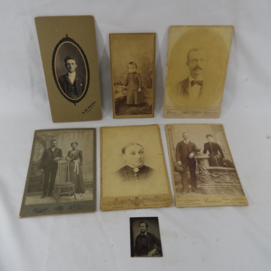 Tin type and other vintage photos