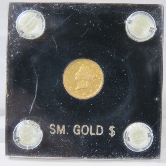 1850 $1 Type 1 Gold Liberty Head