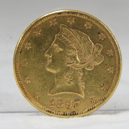 1897 $10 Gold Liberty Head Eagle