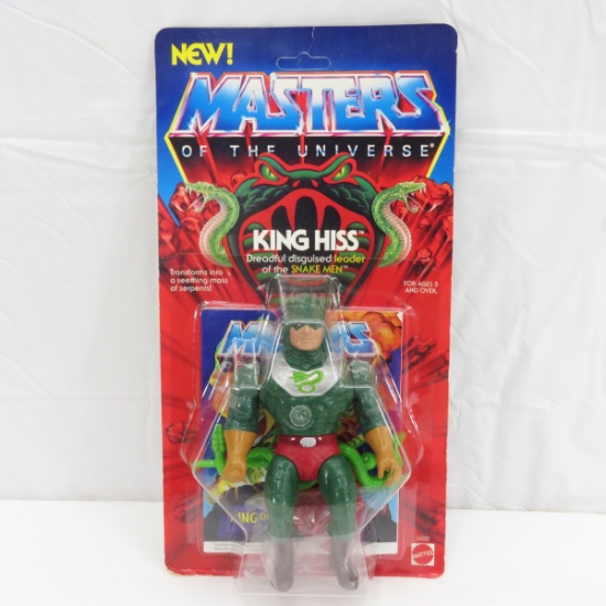 1985 MOTU Sealed King-Hiss Action Figure