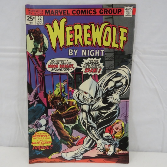 Marvel Comics Werewolf By Night #32 1st Moon