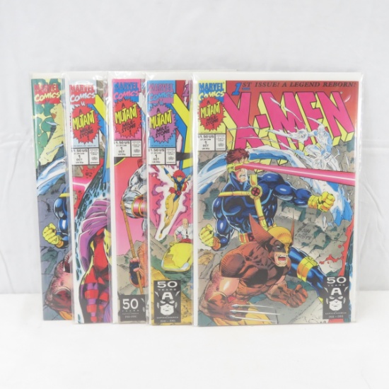 4 1991 X-Men #1 Issues With Different Covers