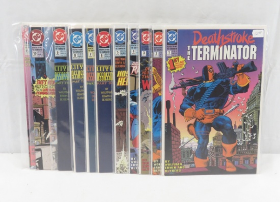 DC Comics Deathstroke The Terminator 1- 11