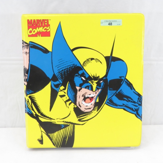 Marvel X-Men Trading Cards In Binder