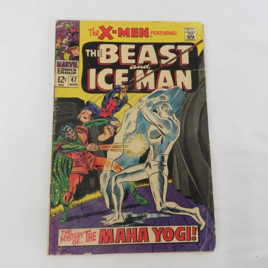Marvel Comics The X-Men Ft The Beast & Ice Man #47