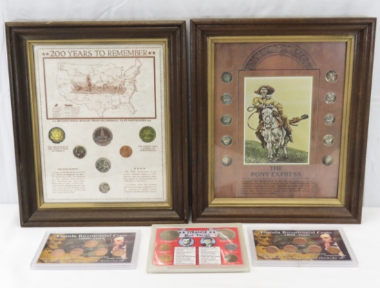 Framed Coin Collections & More