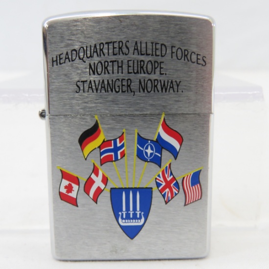 Zippo Headquarters Allied Forces lighter