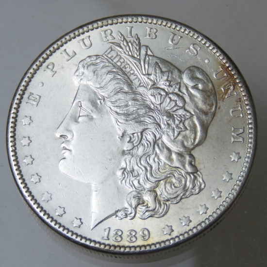 1889 Morgan Silver Dollar BU