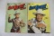 2 Dell Gene Autry Comic Books 10 Cent