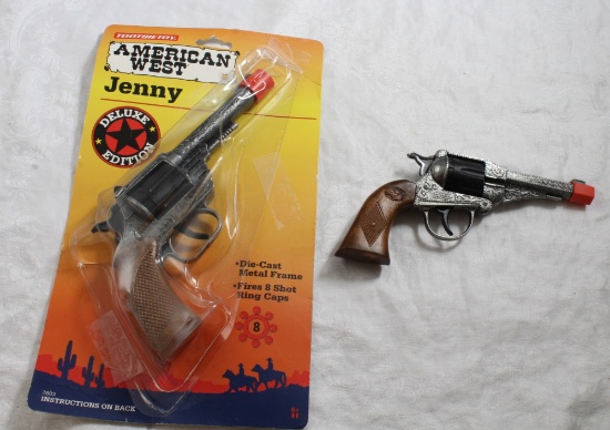 American West Jenny Cap Gun NIP & more