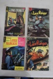 4 Lone Ranger Comic Books