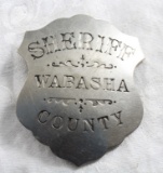 Old Wabasha County Sheriff Badge Twin City