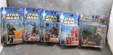 5 Hasbro 2002 NIP Star Wars Figures