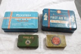 First Aid Tins: Firestone-Telephone