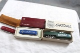 3 Pocket Knives All are Advertising