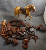 Marx Johnny West, Horse & Accessories