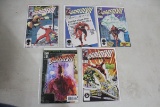 5 Marvel Daredevil Comic Books #238, #242, etc